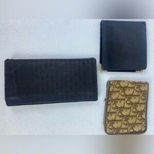 3- Dior wallets for rehab project